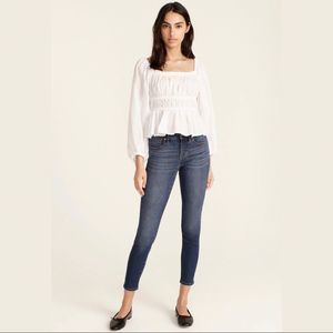 🌟🌟🌟 NWOT🌟🌟🌟 J. Crew Toothpick Low Rise Ankle Jeans In Vista Wash